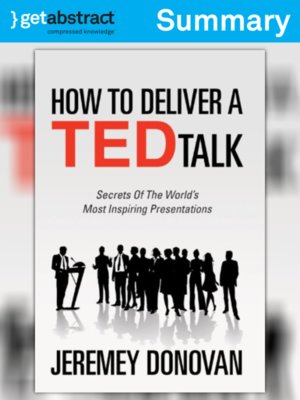 cover image of How to Deliver a TED Talk (Summary)